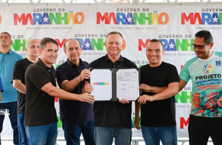 Governador Carlos Brandão reinaugura escola na Cidade Operária e inicia revitalização de espaços públicos no Coroadinho