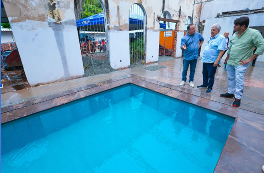 Governador Carlos Brandão realiza vistoria às obras do Vila Galé e reforça parceria para revitalizar o Centro Histórico de São Luís