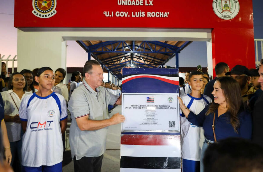 Governador Carlos Brandão entrega obras de educação, infraestrutura urbana e pavimentação em Riachão