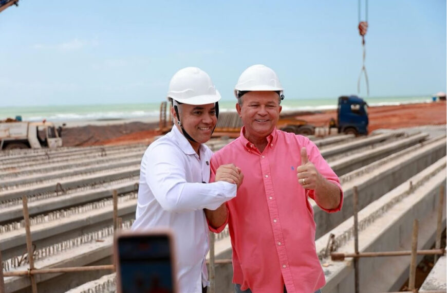 Governador Carlos Brandão acompanha vistoria e obras da Litorânea alcançam 85% de conclusão