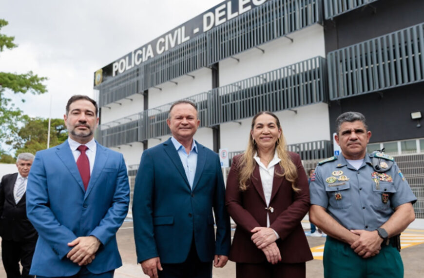 Carlos Brandão entrega Delegacia Geral modernizada para fortalecer atuação da Polícia Civil